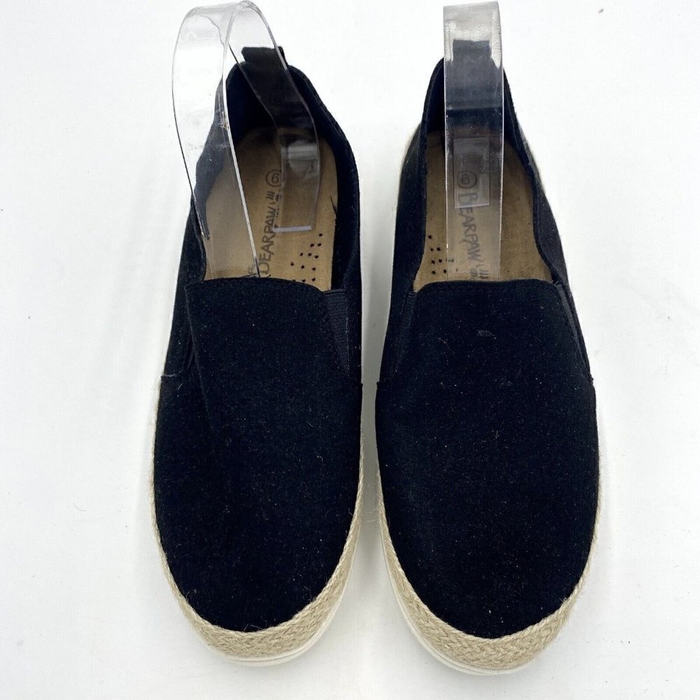 Bearpaw Black Slip-on Loafers US Women's Size 9 Worn Once